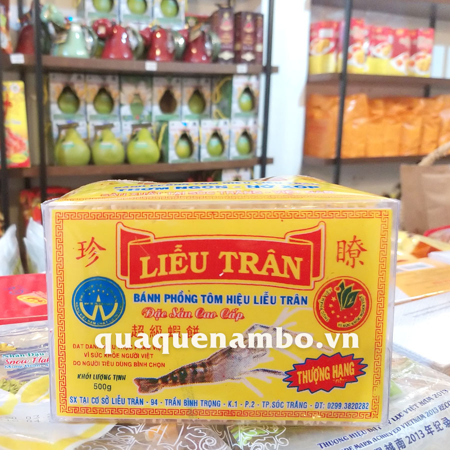 Phồng tôm Quảng Trân ăn vào là mê ngay