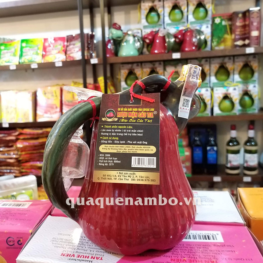 Rượu mận Cần Thơ 6 Tia 35 độ Rượu mận Cần Thơ 6 Tia 35 độ