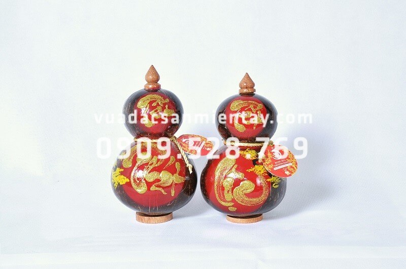 Quà tết rượu dừa hồ lô Bến Tre 