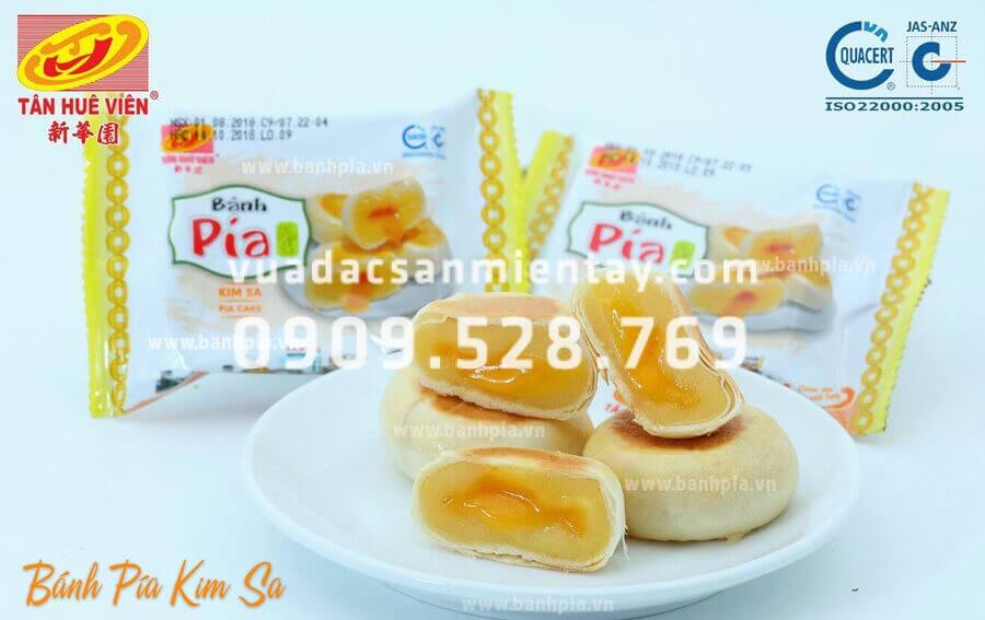 Bánh pía nhân kim sa đậu - sản phẩm tuyệt vời cho sức khỏe 