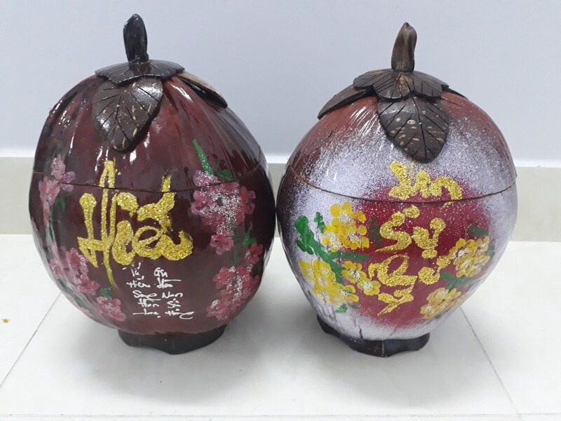 bình giữ nhiệt trái dừa