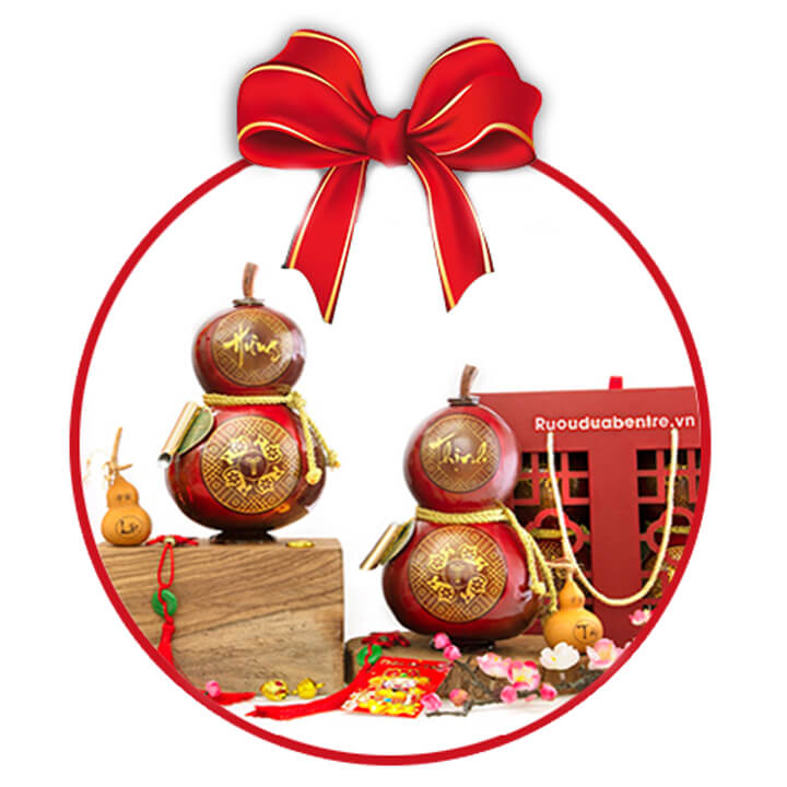 Rượu dừa hồ lô tết thượng hạng HƯNG - THỊNH Rượu dừa hồ lô tết thượng hạng HƯNG - THỊNH