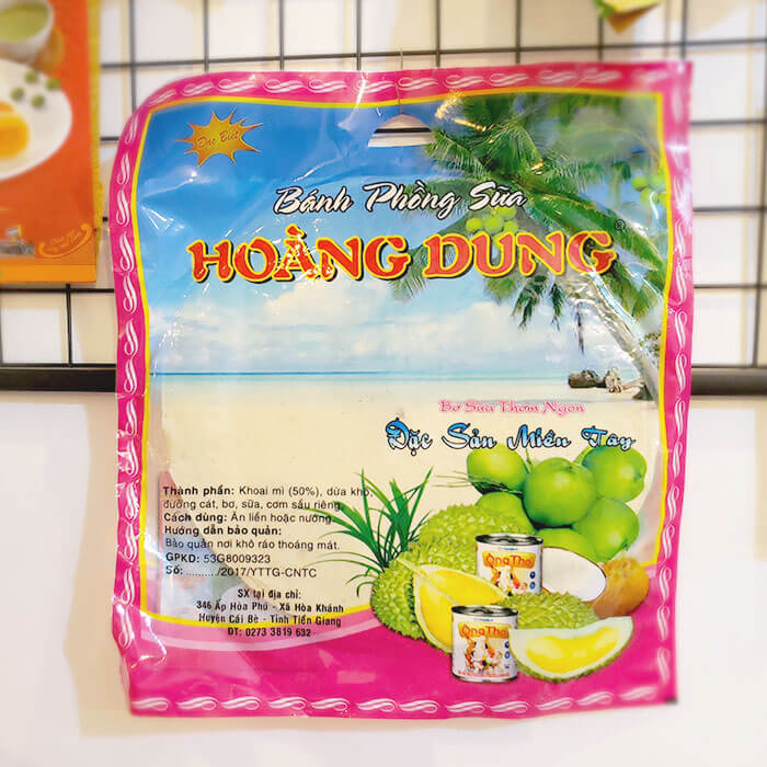 Bánh phồng sữa là món quà thứ thiệt bạn không nên bỏ qua