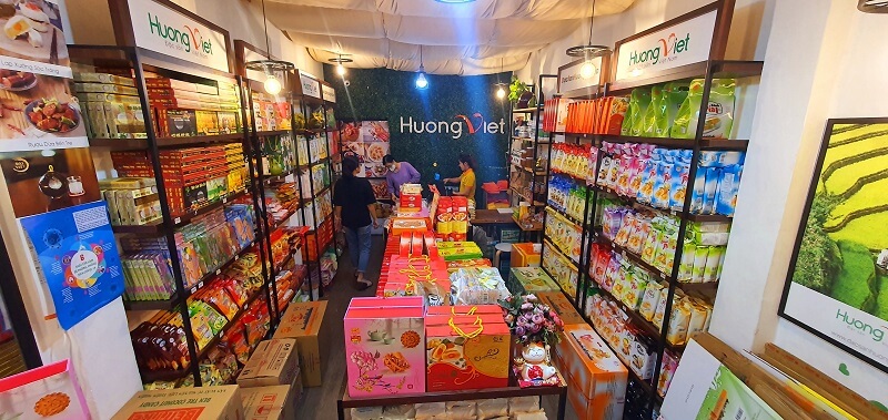 Cửa hàng đặc sản miền tây ở Sài Gòn 